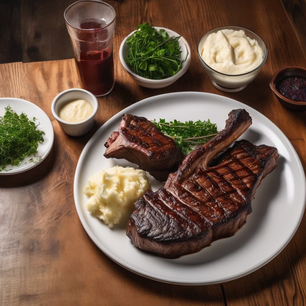 Steak and Ribs