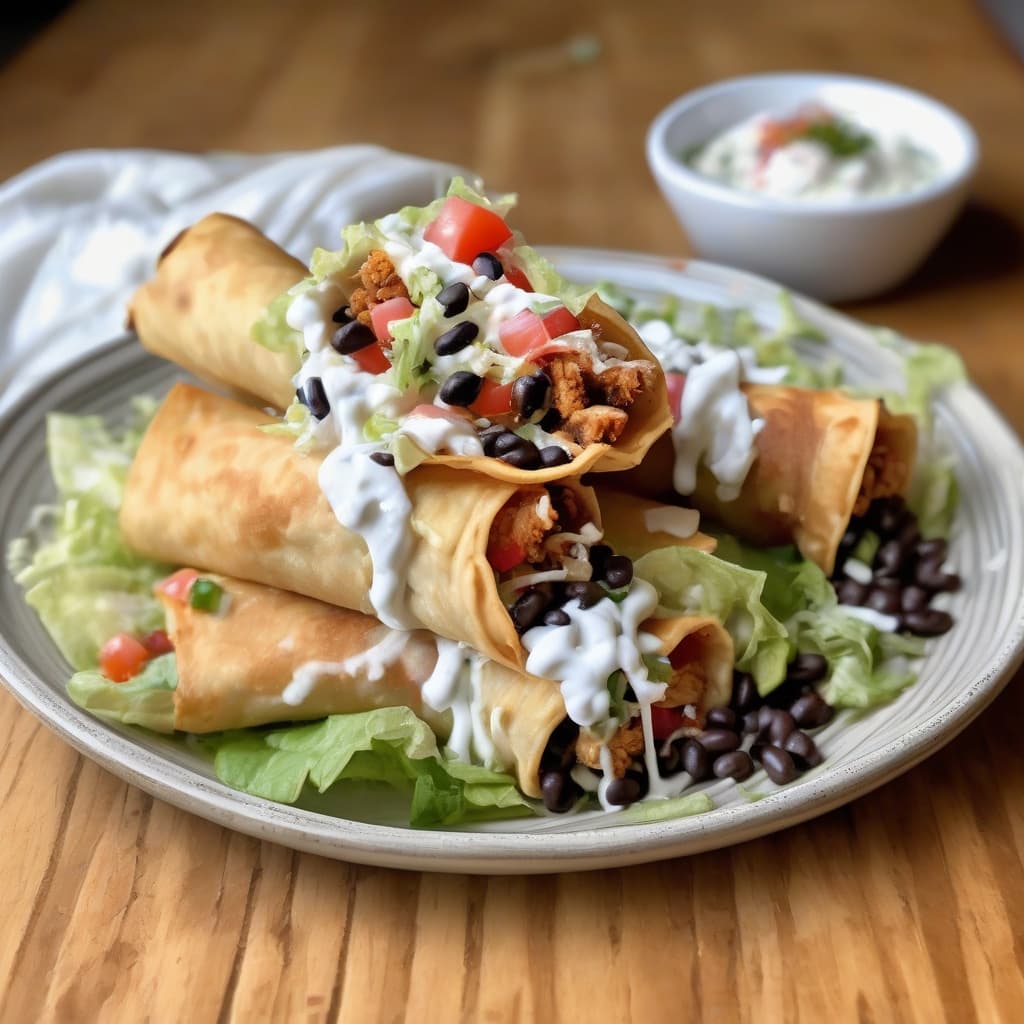 Flautas Oaxaqueñas